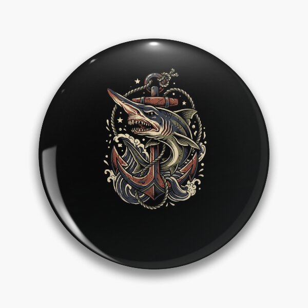 Item preview, Vintage Swordfish Anchor Marine Deep Sea Fishing designed and sold by snowry.
