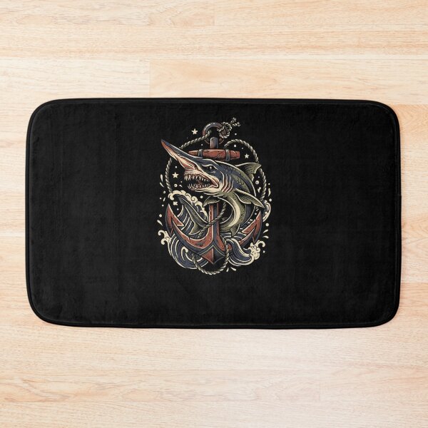 Item preview, Vintage Swordfish Anchor Marine Deep Sea Fishing designed and sold by snowry.