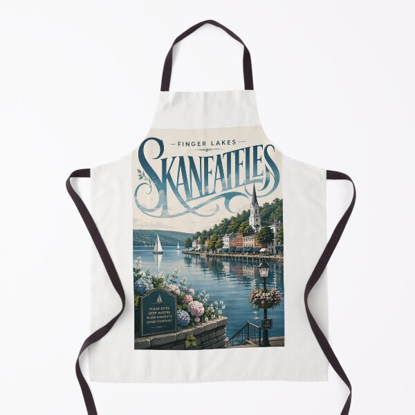Item preview, Skaneateles Village on Skaneateles Lake in the Finger Lakes, New York designed and sold by Places On Earth.