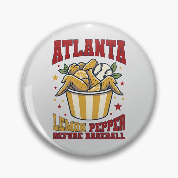 Item preview, Atlanta Baseball - Lemon Pepper Before Baseball designed and sold by MASMUS27.