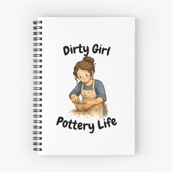Item preview, Dirty Girl Pottery Life designed and sold by SamanthaLPottery.