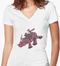 Redhorn Women's Fitted V-Neck T-Shirt