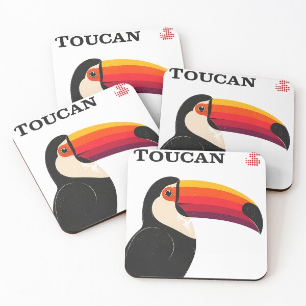 Item preview, Retro Toucan designed and sold by fozzymc.