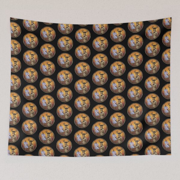 Item preview, Retro Holographic Painter Deer Vintage Badge designed and sold by DuckOddity.