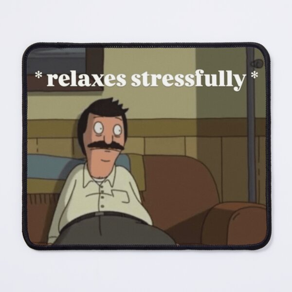 Item preview, *Relaxes stressfully* designed and sold by GoblinText.