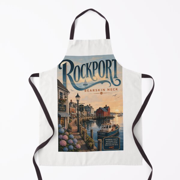 Item preview, Rockport Bearskin Neck Harbor on Cape Ann, Massachusetts designed and sold by Places On Earth.