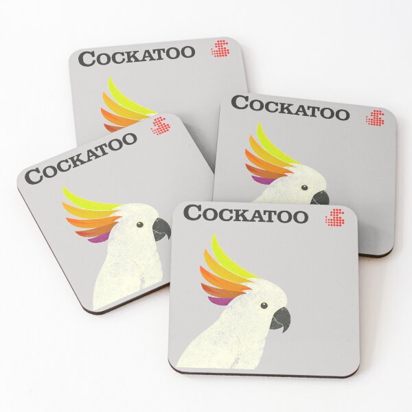 Item preview, Retro Cockatoo designed and sold by fozzymc.