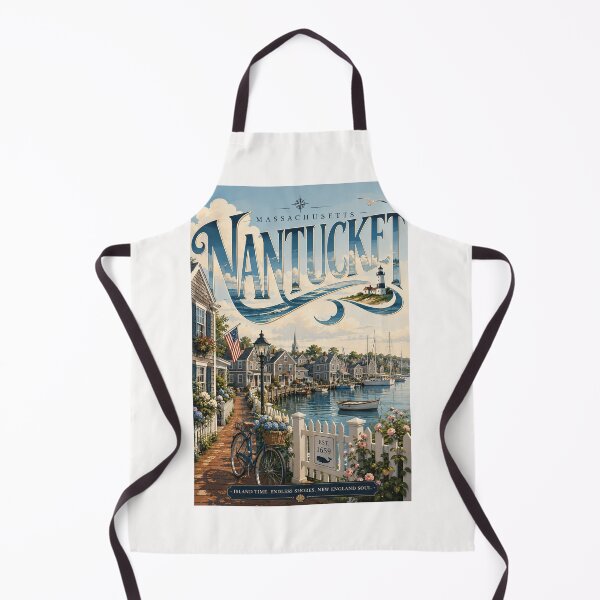Item preview, Nantucket Island Historic Harbor and New England Coast, Massachusetts designed and sold by Places On Earth.