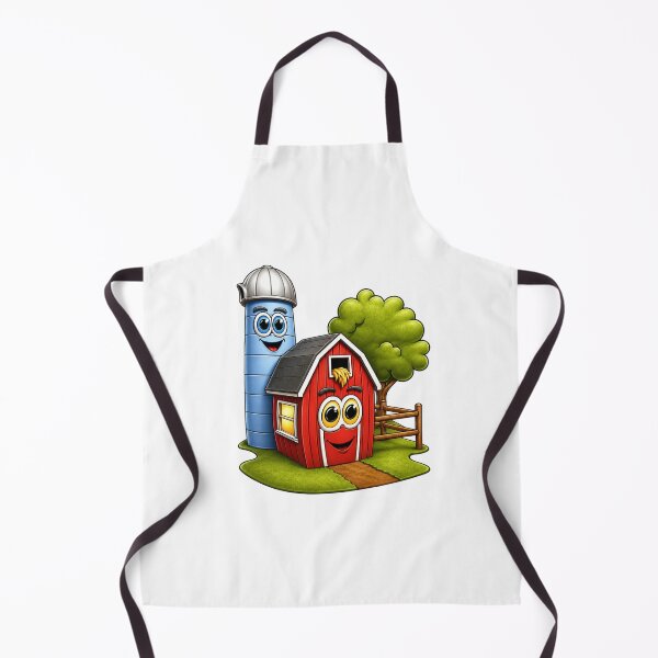 Item preview, Barn Silo Cartoon designed and sold by Scott Hayes.