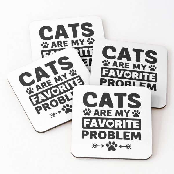 Item preview, Cats Are My Favorite Problem designed and sold by gunaone-design.