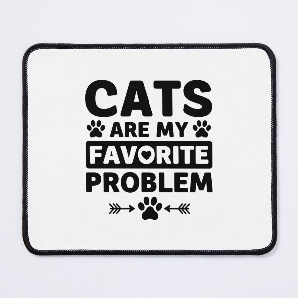 Item preview, Cats Are My Favorite Problem designed and sold by gunaone-design.