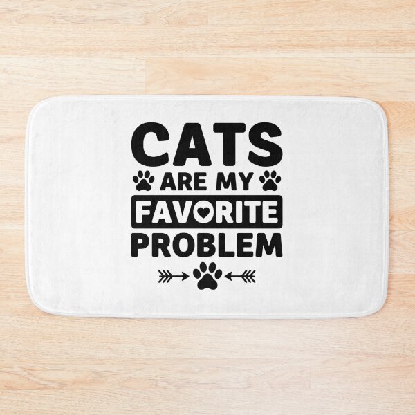 Item preview, Cats Are My Favorite Problem designed and sold by gunaone-design.