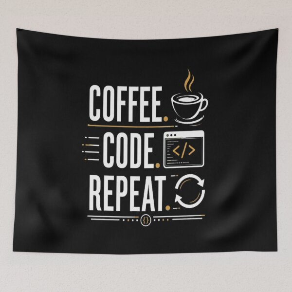 Item preview, Coffee. Code. Repeat. designed and sold by v6ziix.