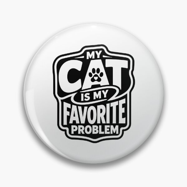Item preview, My Cat Is My Favorite Problem designed and sold by gunaone-design.