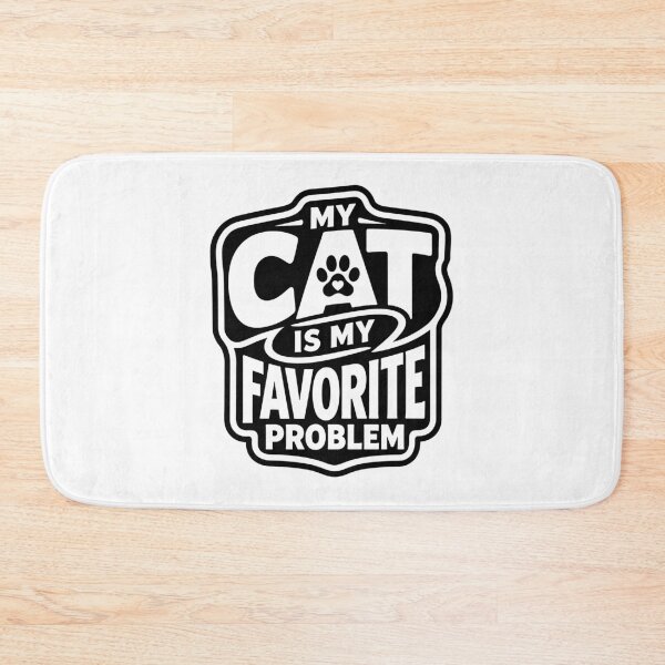 Item preview, My Cat Is My Favorite Problem designed and sold by gunaone-design.