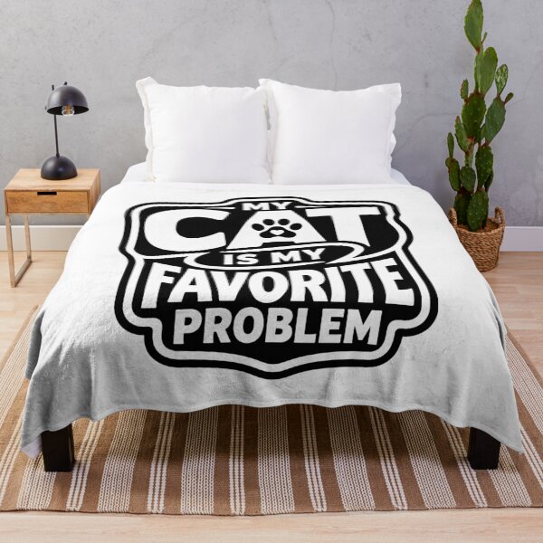 Item preview, My Cat Is My Favorite Problem designed and sold by gunaone-design.