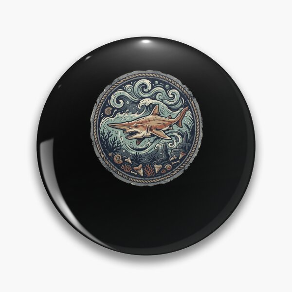 Item preview, Goblin Shark Deep Sea Ocean Predator Marine Art designed and sold by snowry.