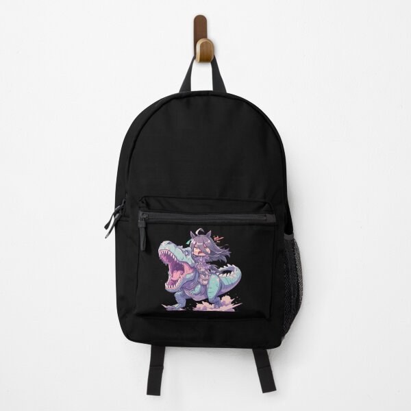 Item preview, Manhattan Cafe Uma Musume Spooky Chibi Dinosaur Escape designed and sold by Dashsopaner.