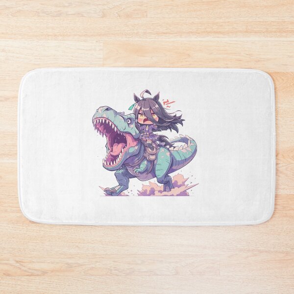 Item preview, Manhattan Cafe Uma Musume Spooky Chibi Dinosaur Escape designed and sold by Dashsopaner.