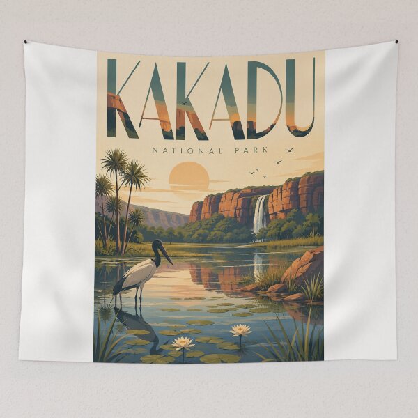 Item preview, Kakadu National Park Wetlands and Escarpment, Northern Territory Australia designed and sold by Places On Earth.