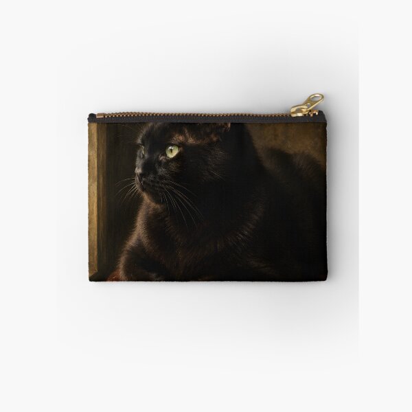 Item preview, Bobby – Black Cat Memorial Portrait | Elegant Gothic Pet Tribute Art designed and sold by ttrimm.