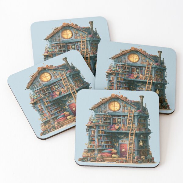 Item preview, Pirate's Library designed and sold by bubblyrainbow.