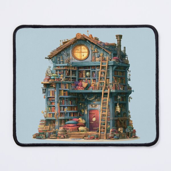 Item preview, Pirate's Library designed and sold by bubblyrainbow.