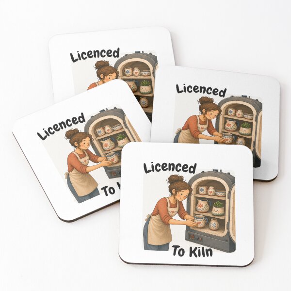 Item preview, Licensed To Kiln designed and sold by SamanthaLPottery.
