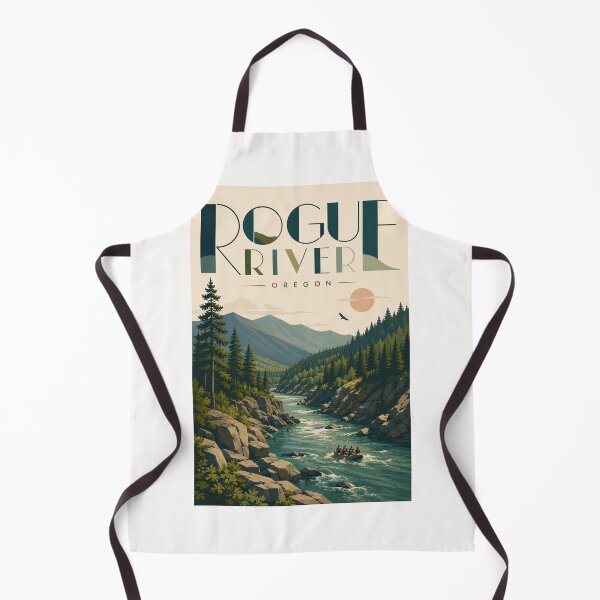 Item preview, Rogue River Oregon Canyon through Klamath Mountains designed and sold by Places On Earth.