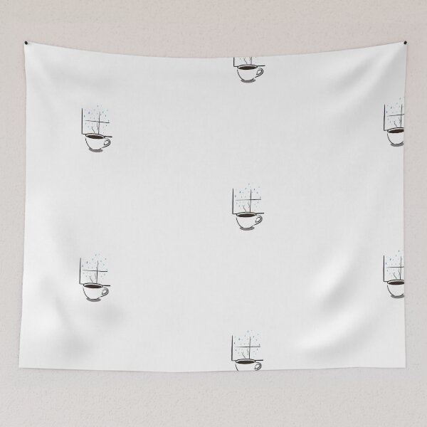 Item preview, Rainy Coffee Moment designed and sold by LluviaStudio.