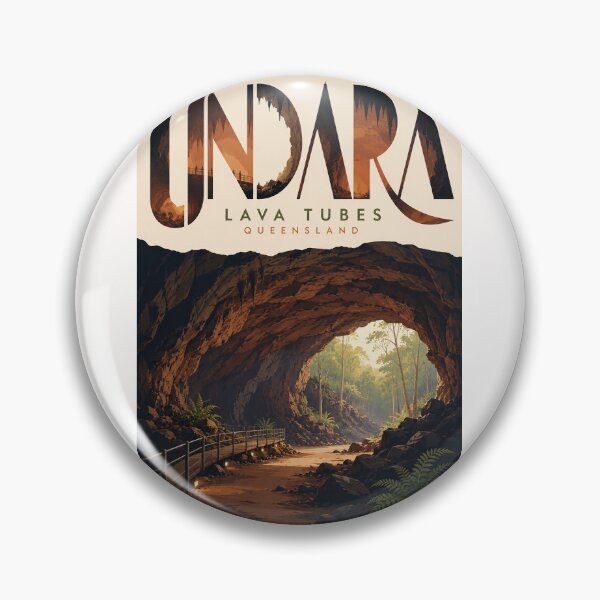 Item preview, Undara Lava Tubes Queensland Gulf Savannah Volcanic Landscape designed and sold by Places On Earth.
