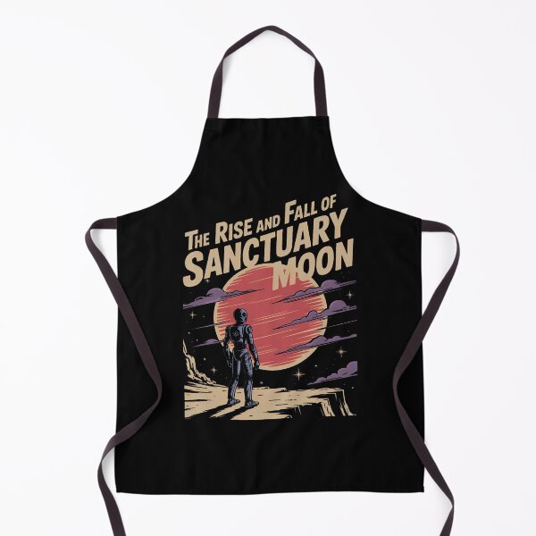 Item preview, the rise and fall of sanctuary moon, murderbot diaries inspired, retro sci-fi graphic designed and sold by nemgagenpe.