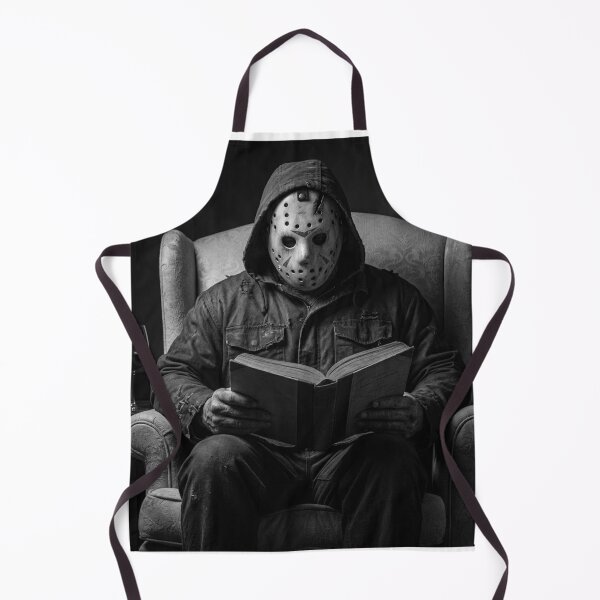 Item preview, Jason Voorhees Tshirts Funny Halloween Jason Is Reading Books designed and sold by Dibarassi.
