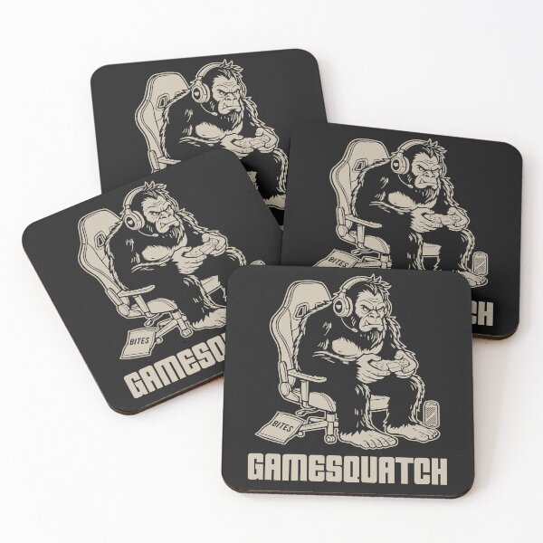 Item preview, Gamesquatch – Funny Gamer Sasquatch T‑Shirt Design designed and sold by JoRealm.