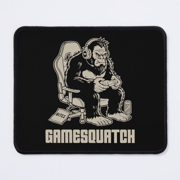 Item preview, Gamesquatch – Funny Gamer Sasquatch T‑Shirt Design designed and sold by JoRealm.