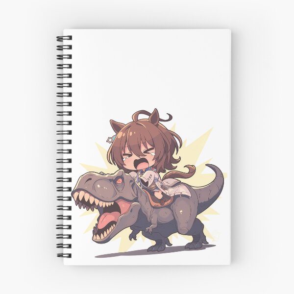 Item preview, Agnes Tachyon Uma Musume Chibi Dinosaur Racing Experiment designed and sold by Dashsopaner.