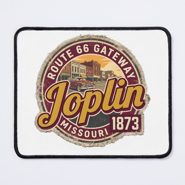 Item preview, Joplin Missouri Route 66 Gateway Vintage Badge designed and sold by castillomiami.