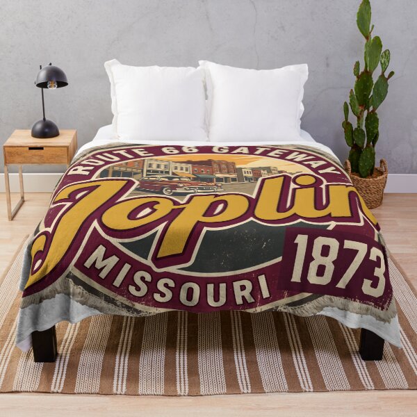 Item preview, Joplin Missouri Route 66 Gateway Vintage Badge designed and sold by castillomiami.