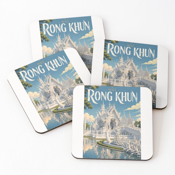 Item preview, Wat Rong Khun Chiang Rai White Temple Thailand designed and sold by Places On Earth.