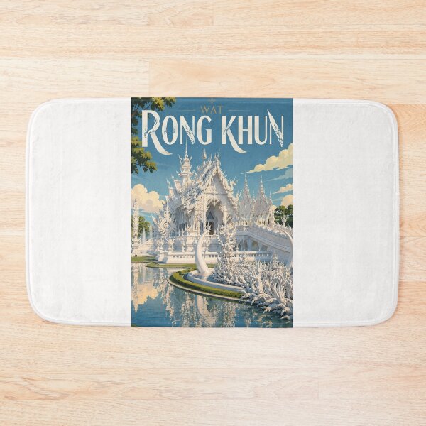 Item preview, Wat Rong Khun Chiang Rai White Temple Thailand designed and sold by Places On Earth.