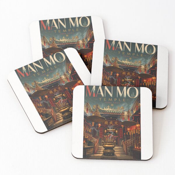 Item preview, Man Mo Temple Hong Kong Sheung Wan Heritage Landmark designed and sold by Places On Earth.