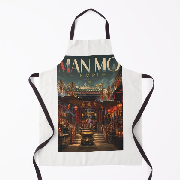 Item preview, Man Mo Temple Hong Kong Sheung Wan Heritage Landmark designed and sold by Places On Earth.