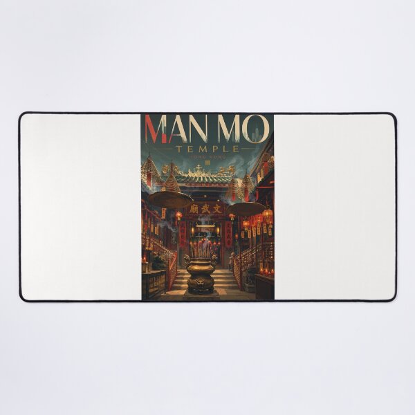Item preview, Man Mo Temple Hong Kong Sheung Wan Heritage Landmark designed and sold by Places On Earth.