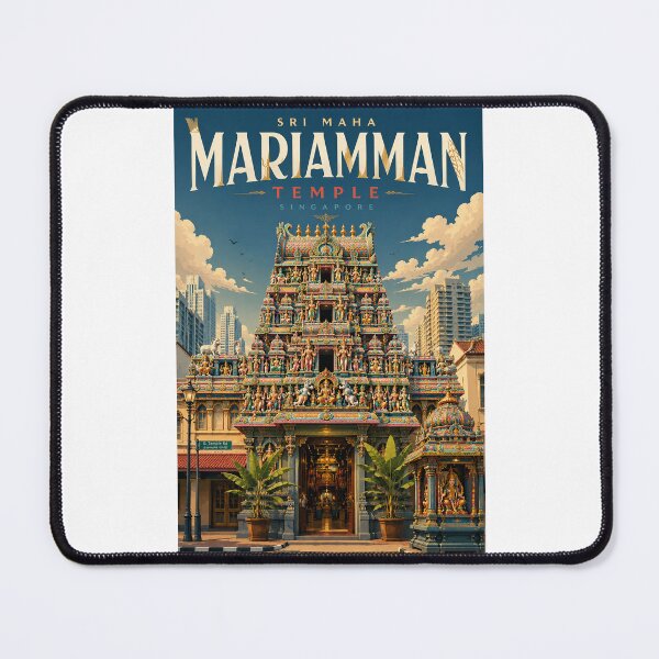 Item preview, Sri Maha Mariamman Temple Chinatown Singapore Hindu Landmark designed and sold by Places On Earth.