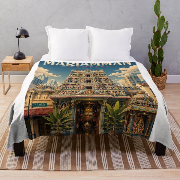 Item preview, Sri Maha Mariamman Temple Chinatown Singapore Hindu Landmark designed and sold by Places On Earth.