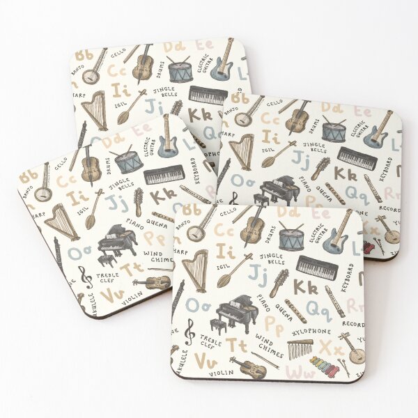 Item preview, Musical Instruments Alphabet designed and sold by Those Pencil Shavings.