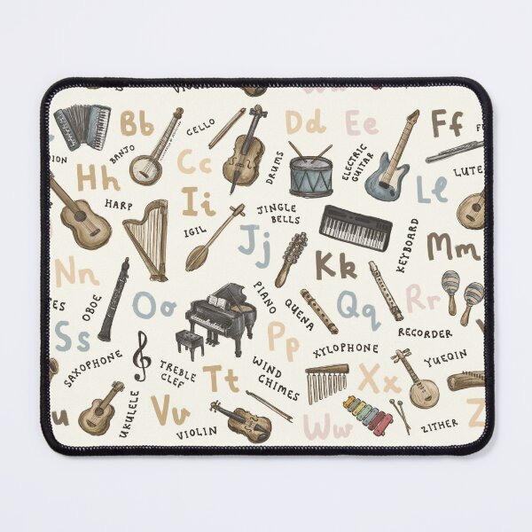 Item preview, Musical Instruments Alphabet designed and sold by Those Pencil Shavings.