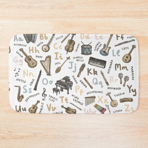 Item preview, Musical Instruments Alphabet designed and sold by Those Pencil Shavings.