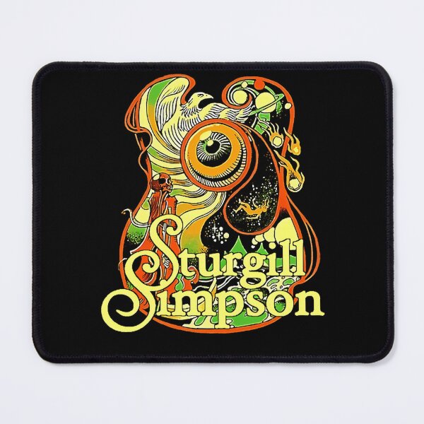 Item preview, Sturgill Simpson Psychedelic Eye Skeleton designed and sold by funnyrandom.