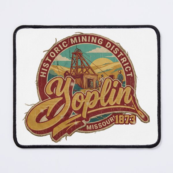 Item preview, Joplin Missouri Historic Mining District Badge designed and sold by castillomiami.